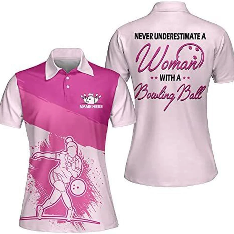 Custom All-Over Print Bowling Shirt thumbnail 6