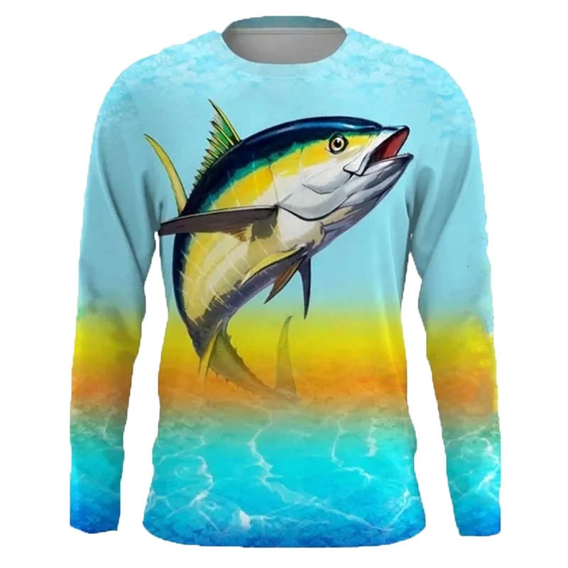 Custom All-Over Print Fishing Shirt (UPF 50+) thumbnail 9