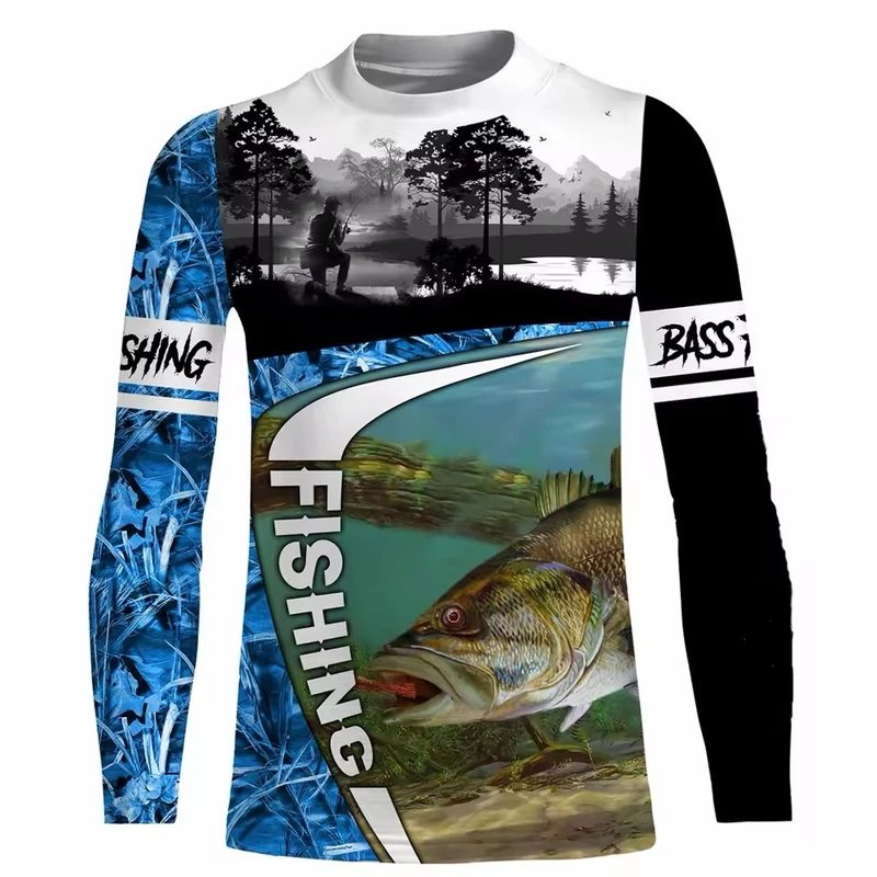 Custom All-Over Print Fishing Shirt (UPF 50+) thumbnail 3