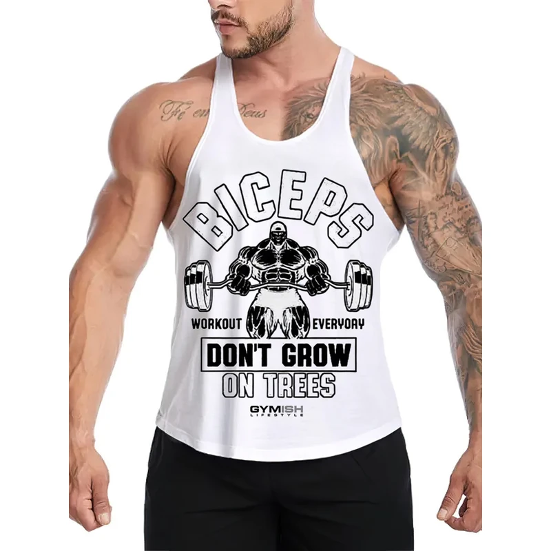 Custom All-Over Print Gym Tank Top thumbnail 2