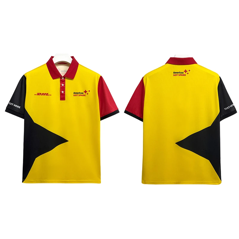 Custom All-Over Print Express & Logistics Polo Shirt thumbnail 4