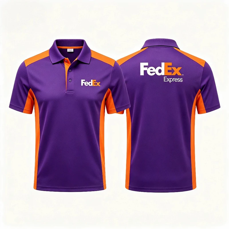 Custom All-Over Print Express & Logistics Polo Shirt thumbnail 5