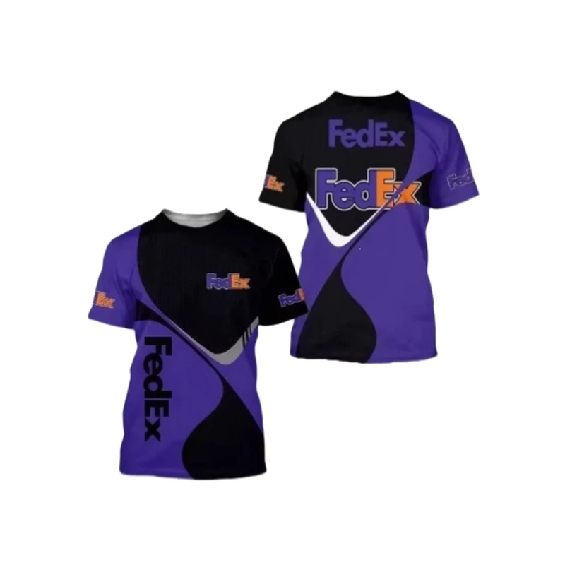 Custom All-Over Print Express & Logistics T-Shirt thumbnail 3