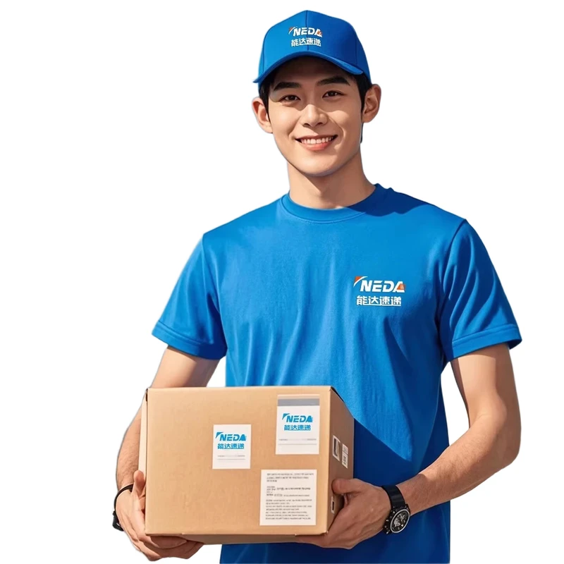 Custom All-Over Print Express & Logistics T-Shirt thumbnail 5