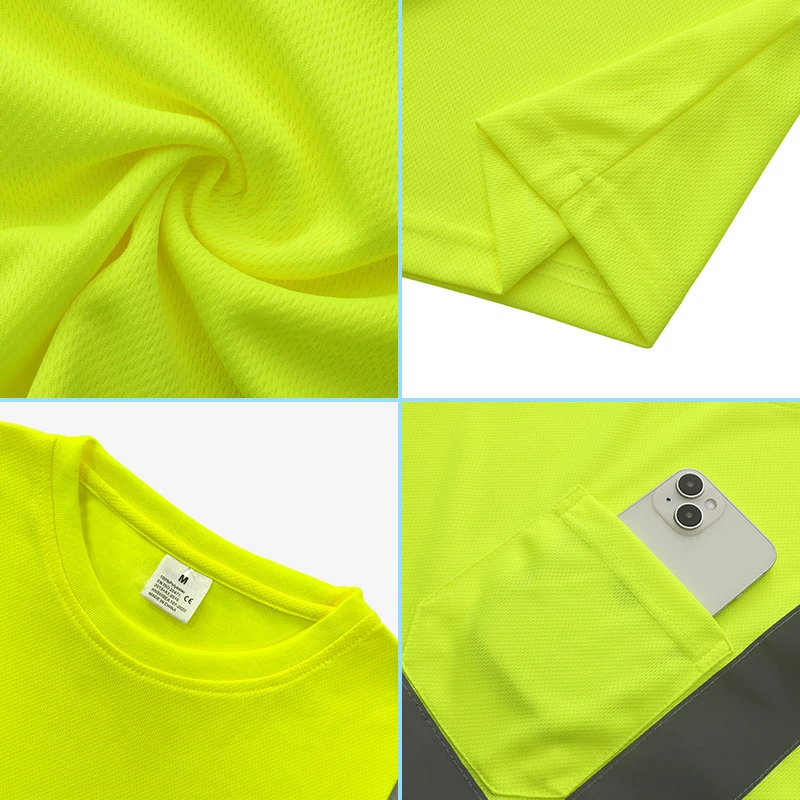 Custom All-Over Print Construction T-Shirt (Hi-Vis Option) thumbnail 6