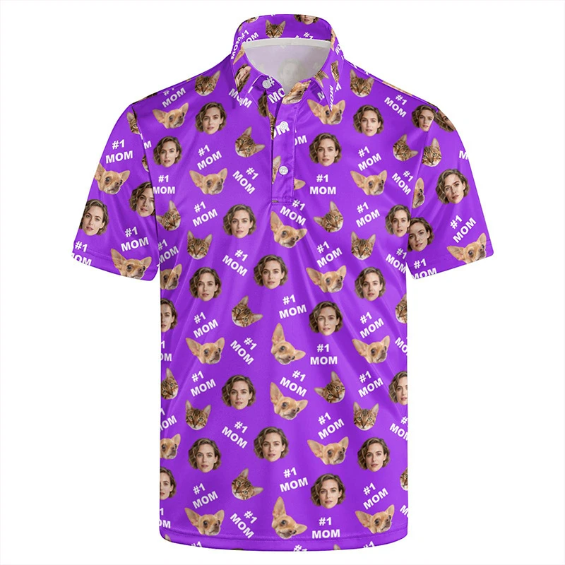 Custom All-Over Print Medical & Healthcare Polo Shirt