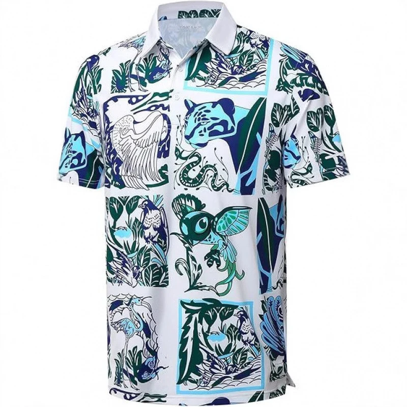 Custom All-Over Print Medical & Healthcare Polo Shirt thumbnail 2