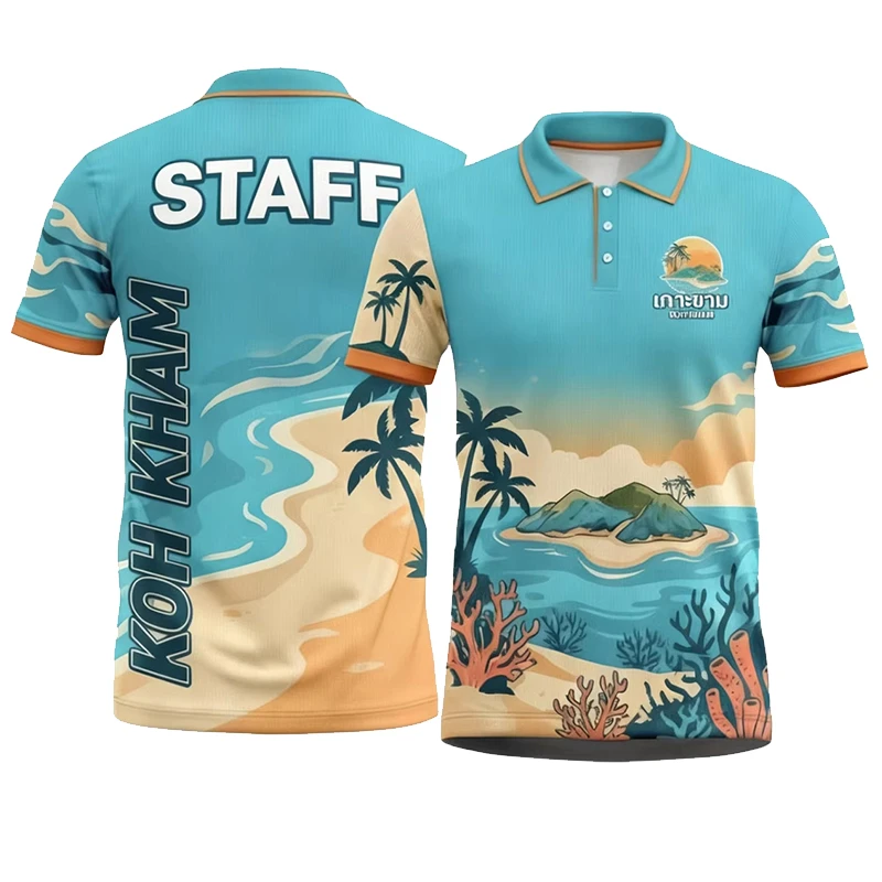 Custom All-Over Print Retail & Supermarket Polo Shirt thumbnail 13