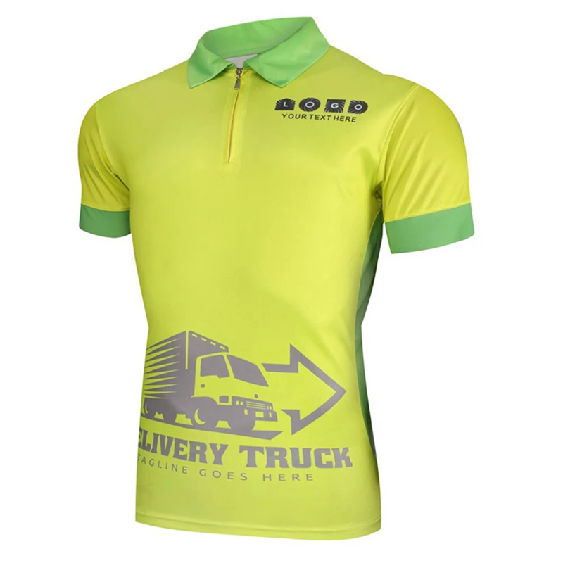 Custom All-Over Print Transit & Transport Polo Shirt - view 1