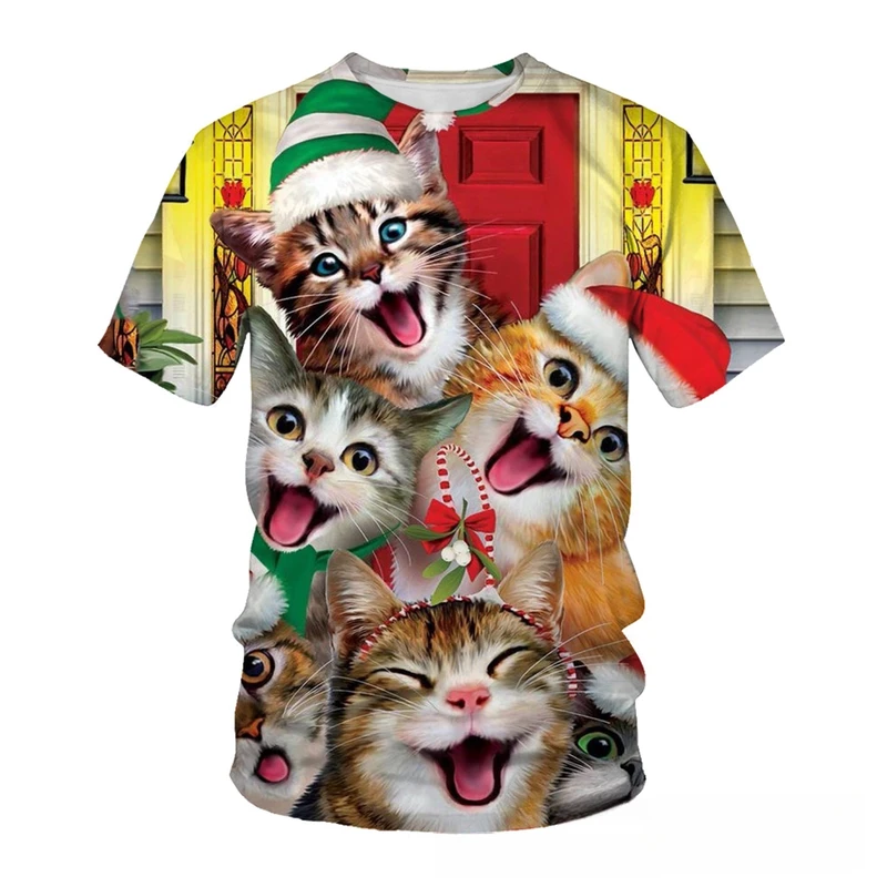 Custom All-Over Print Festival & Holiday T-Shirt thumbnail 3