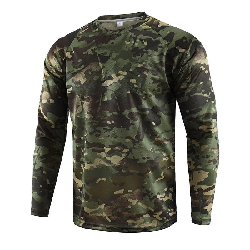Custom All-Over Print Military Wear Training T-Shirt thumbnail 5