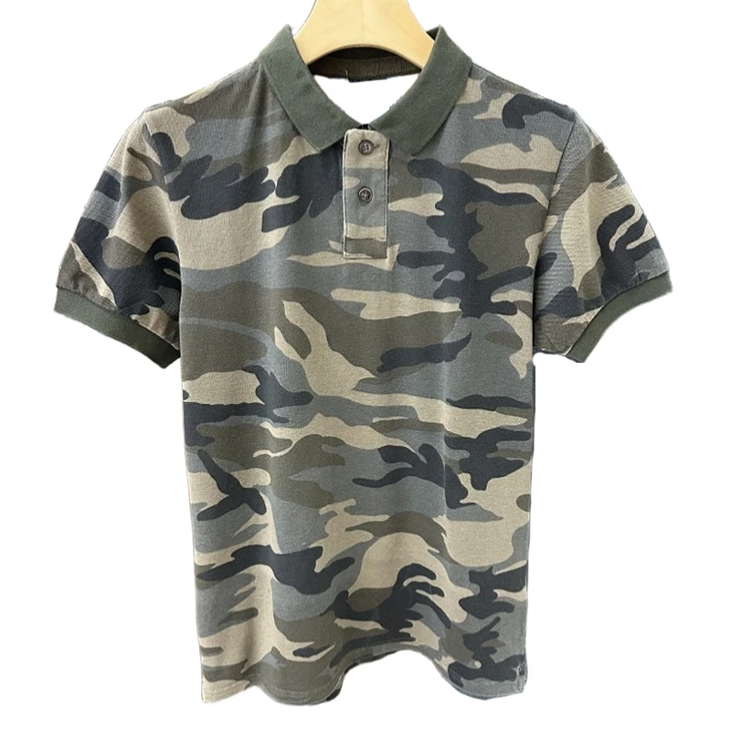 Custom All-Over Print Military Wear Casual Polo thumbnail 2
