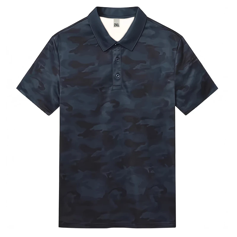Custom All-Over Print Military Wear Casual Polo thumbnail 3