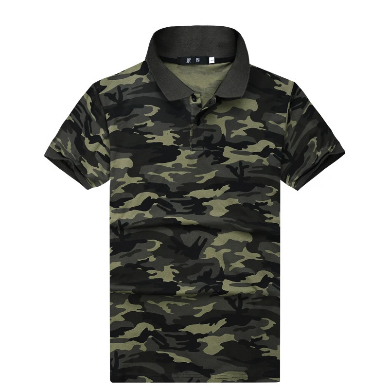 Custom All-Over Print Military Wear Casual Polo thumbnail 6
