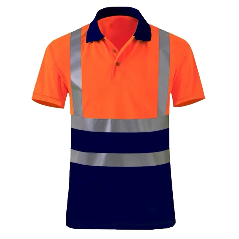 Custom All-Over Print Construction Polo shirt (Hi-Vis Option)