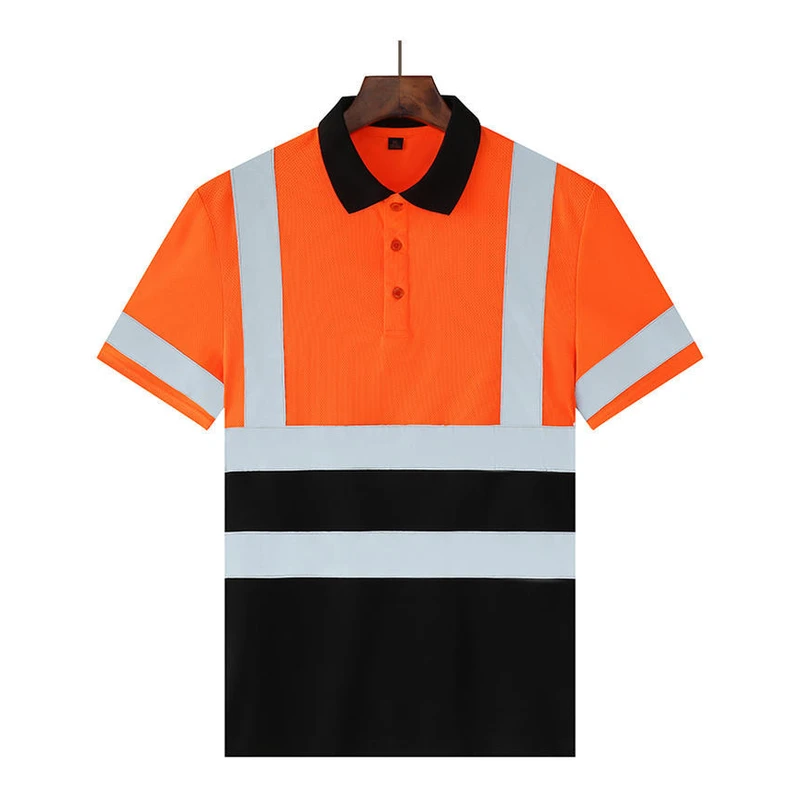 Custom All-Over Print Construction Polo shirt (Hi-Vis Option)