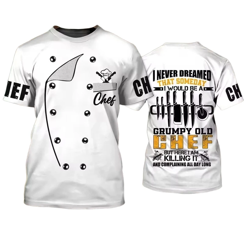 Custom All-Over Print Hospitality & F&B Uniform