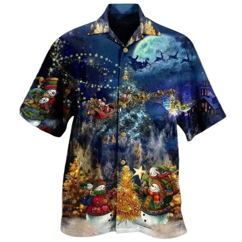 Custom All-Over Print Festival & Holiday Shirt thumbnail 2