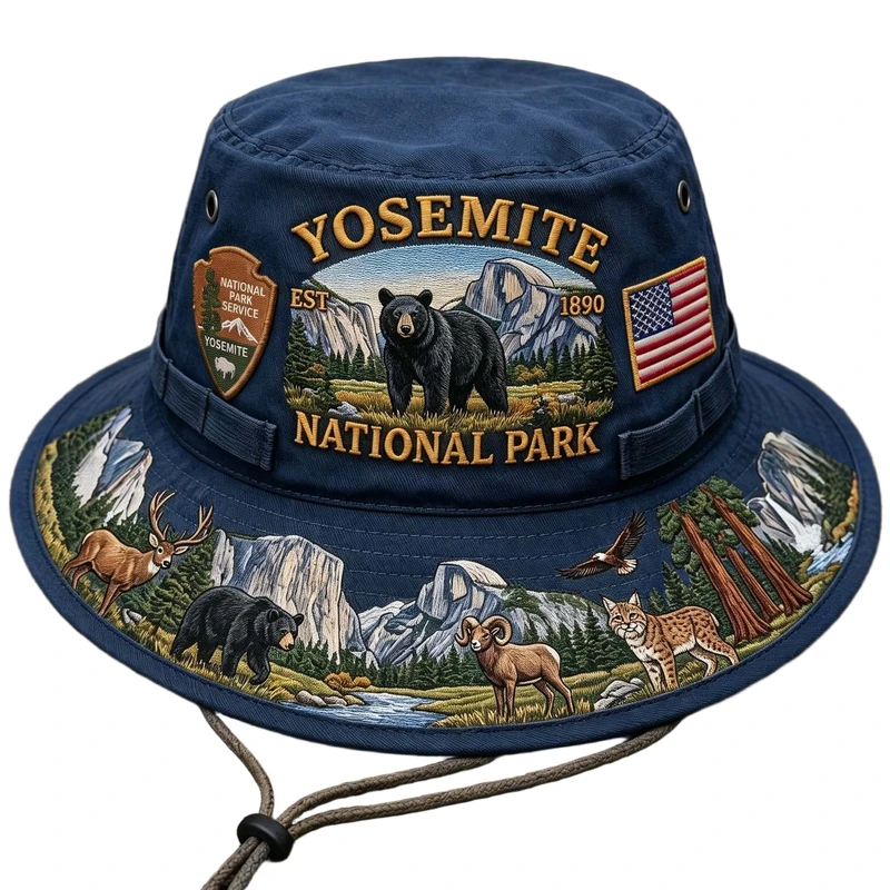 Custom All-Over Print Military Wear Cap thumbnail 7
