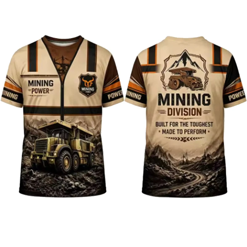 Custom All-Over Print Transit & Transport T-shirt