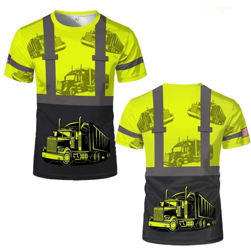 Custom All-Over Print Transit & Transport T-shirt thumbnail 4