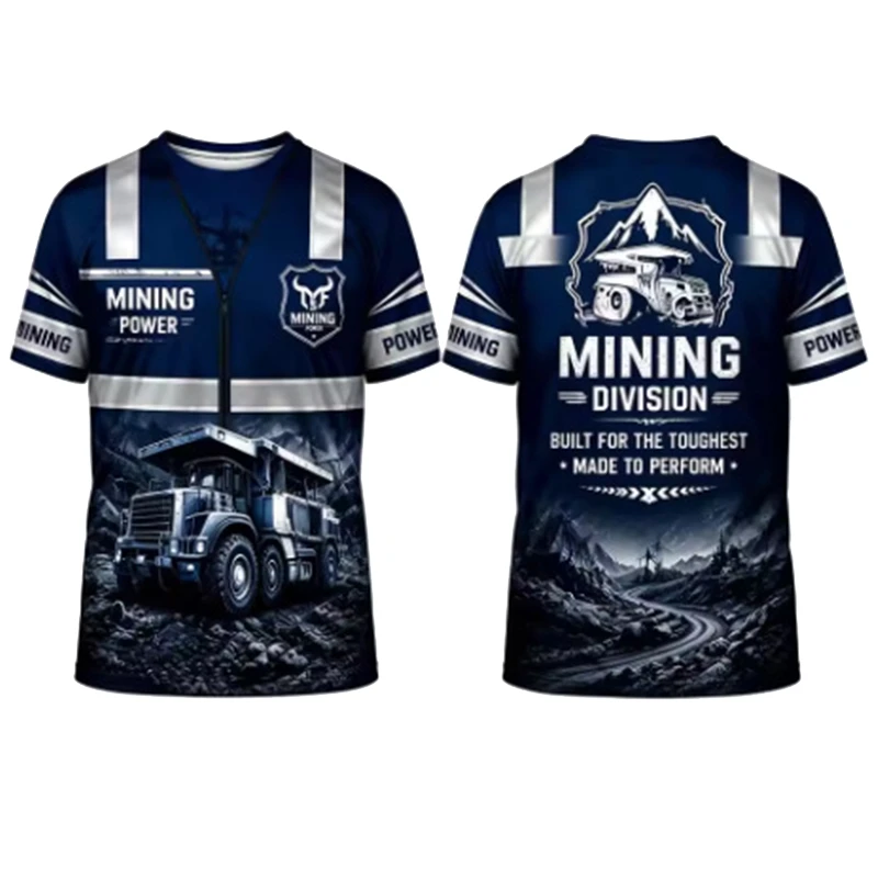 Custom All-Over Print Transit & Transport T-shirt thumbnail 8